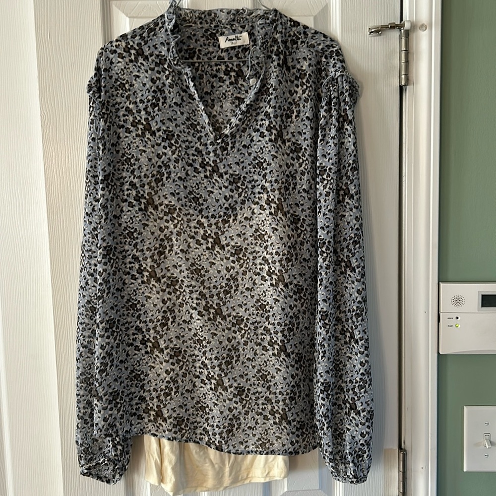 Medium Leopard Amalli Talli Blouse
